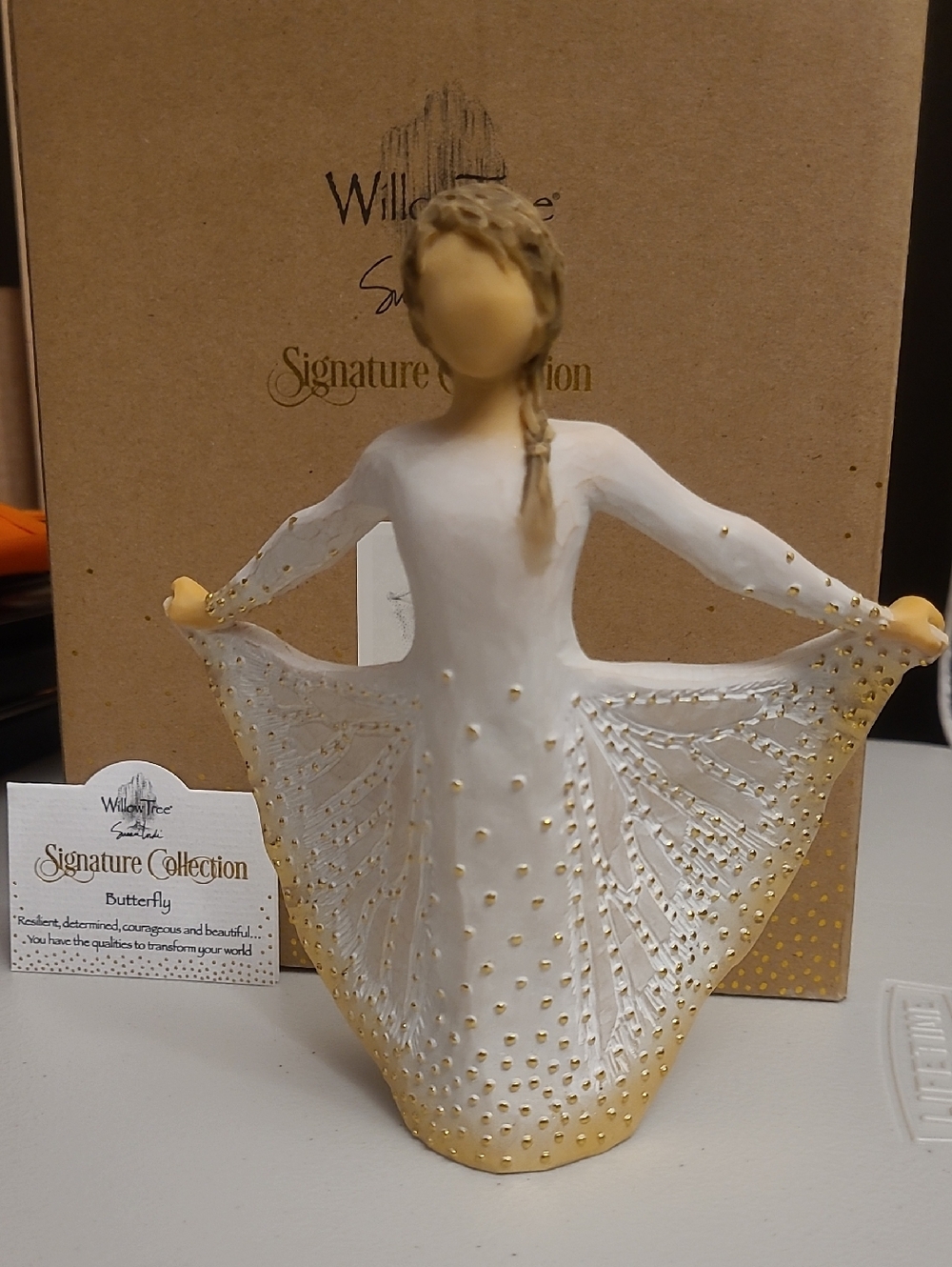 Demdaco Willow Tree Butterfly Figurine Nib